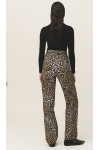 SAILOR LEOPAR PRINTED STRAIGHT PANTS